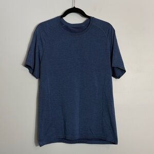 Lululemon Energy Creates Energy T Shirt Men's Size Large Blue Athletic Top